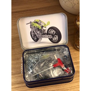 هدية في علبة - تركيب دراجة نارية 