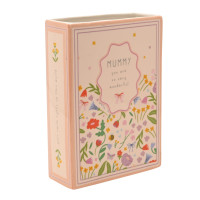 مزهرية على شكل كتاب - "أمي أنتِ رائعة جداً"