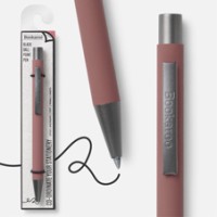 قلم حبر جاف - لون أحمر الخدود