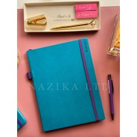 دفتر  كبير- لون تركواز