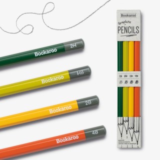 أقلام جرافيت - درجات الأخضر