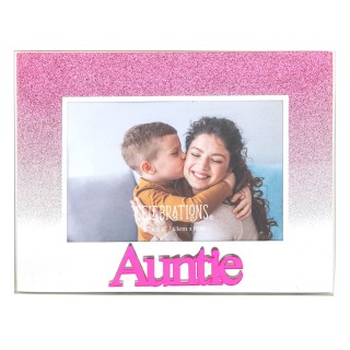 برواز صور وردي جليتر 13 × 9 سم - خالتي- عمتي