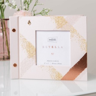 ألبوم إستيلا روز جولد يحمل 30 × 15 × 10 سم