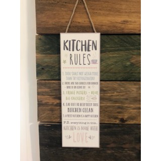 لوحة - قواعد المطبخ