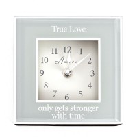 ساعة مرأة زجاجية - الحب الحقيقي